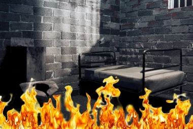 BOSANAC ZAPALIO ZATVORSKU ĆELIJU! Drama u Salzburgu, sve u plamenu, hitno evakuisani zatvorenici!