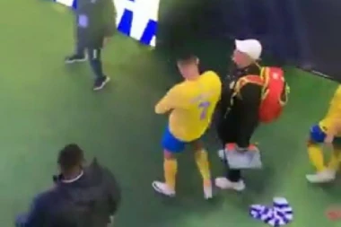 SKANDALOZAN POTEZ RONALDA! Sergej i Mitar mu OČITALI bukvicu, a onda je OVIM obrisao međunožje! (VIDEO)
