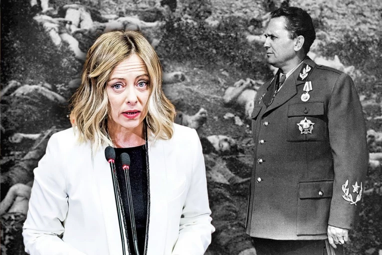 ĐORĐA MELONI UDARILA NA TITA! Traži oduzimanje odlikovanja MARŠALU: Njegovi partizani nas bacali u jame