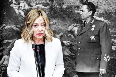 ĐORĐA MELONI UDARILA NA TITA! Traži oduzimanje odlikovanja MARŠALU: Njegovi partizani nas bacali u jame