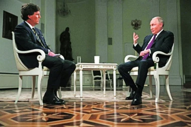 "ŠPIJUNIRALI SU ME I PRATILI ZBOG INTERVJUA SA PUTINOM"! Taker Karlson izneo šok detalje nakon razgovora sa ruskim liderom!