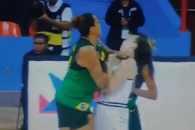 SKANDALOZNA PLJAČKA: Brazilke ISPREBIJALE naše košarkašice, sudije ćutale kao zalivene (VIDEO)