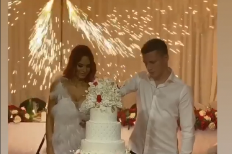 Milica Panić i Uroš Panić venčanje