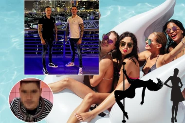 TETOVAŽE, REP MUZIKA I ZGODNE ŽENE! Braća Panić i njihove devojke u NOĆNOM IZLASKU! (VIDEO)