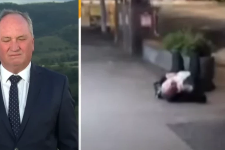 SKANDALOZNI SNIMAK PIJANOG OPOZICIONARA! Poslanik pomešao alkohol i lekove pa pao sa žardinjere (VIDEO)