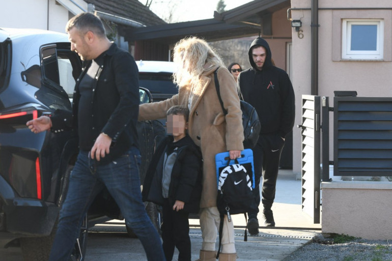 Aleksandra Prijović sa sinom Aleksandrom