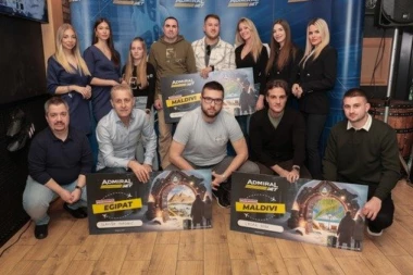 ADMIRALBET PODELIO PRVU POLOVINU VAUČERA ZA NAGRADNA PUTOVANjA