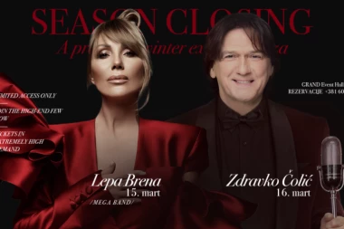 Kopaonik Music Week za zatvaranje ski sezone najavljuje high-end spektakl kome se niko nije nadao - ZDRAVKO ČOLIĆ & LEPA BRENA KONAČNO ZAJEDNO!