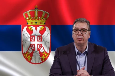NE MOŽE LEPŠI PRIZOR! Trobojka i deca u narodnoj nošnji - PREDSEDNIK VUČIĆ ČESTITAO DAN DRŽAVNOSTI: ŽIVELA SRBIJA! (FOTO)