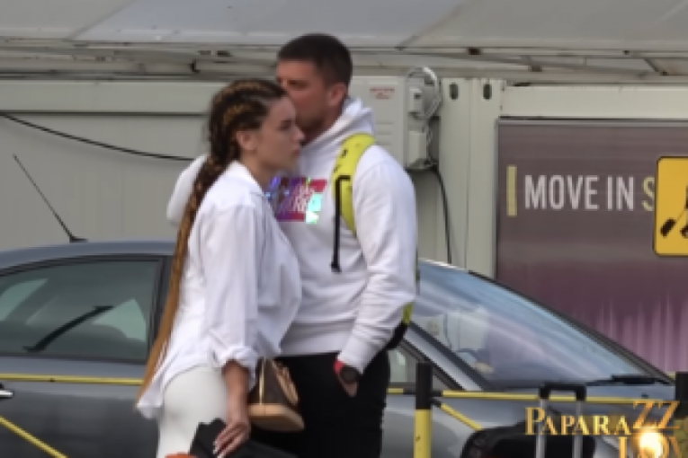 David Dragojević sa novom devojkom