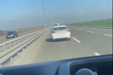 BAHATI VOZAČI NAPRAVILI HAOS! Brza vožnja na obilaznici u Borči IZAZVALA BES KOD GRAĐANA (VIDEO)