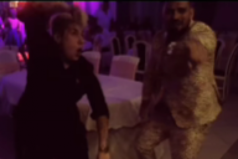 Jovana Tomić Matora na venčanju Ša i Vanje 