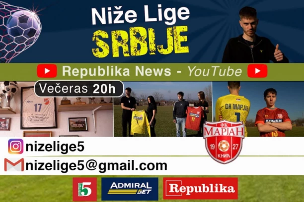 "NIŽE LIGE" S DOBITNICIMA ADMIRALBET NAGRADA: Marjan u novoj sportskoj opemi sanja titulu i ulazi u drugi vek postojanja!