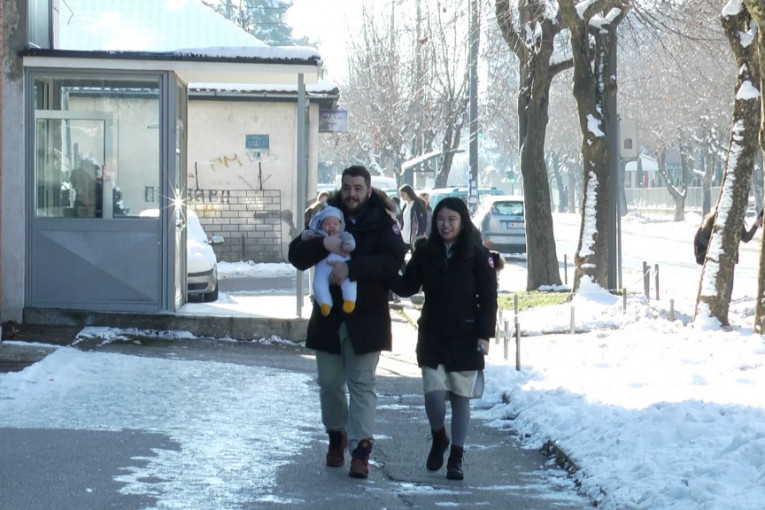 Ičen i Nemanja sa sinom