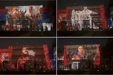 GRADSKA SKUPŠTINA U SIMBOLU DANA DRŽAVNOSTI! Pogledajte kako izgleda RASKOŠNI HOLOGRAM! (VIDEO)