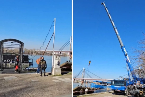 POTONULI "KARTEL" IZVLAČE NA KOPNO! Na terenu ronioci i dizalica, a ovo je ostalo od njega! (VIDEO)