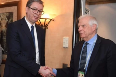 "GLAVNA TEMA KOSOVO I METOHIJA"! Predsednik o sastanku sa Boreljom i Lajčakom u Minhenu! (FOTO)