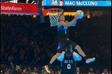 MOŽDA I POTEZ GODINE! Košarkaš ZAKUCAO preko ŠEKA i OSVOJIO sve na Ol-star vikendu! (VIDEO)