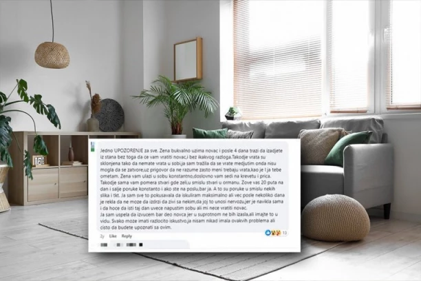 BAKA IZDALA SOBU PA POTEGLA NOŽ NA DEVOJKU! Oglas iz pakla: Usred noći me je KADILA!