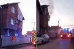 POŽAR U VETERNIKU: Puši se kuća, vatrogasci na terenu (VIDEO)