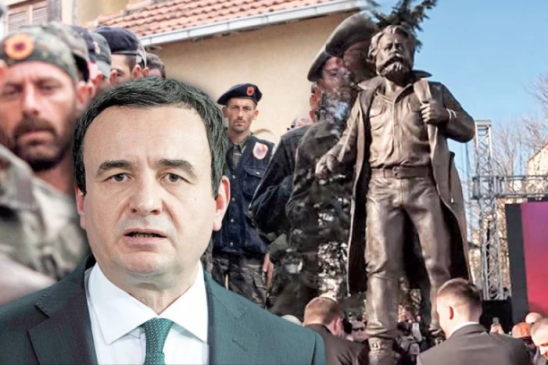 SPOMENIK TERORISTI, A NIKO DA OSUDI KURTIJA: Skandalozno ćutanje zapadnih moćnika