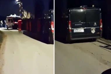 PRVI SNIMAK SA MESTA DVOSTRUKOG UBISTVA: Jake policijske snage na terenu kod Beočina (VIDEO)