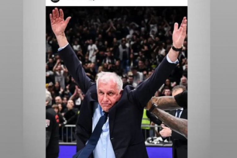 Slika podrške Željku Obradoviću