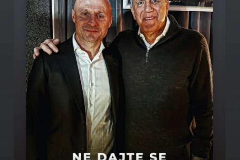 Slika podrške Željku Obradoviću