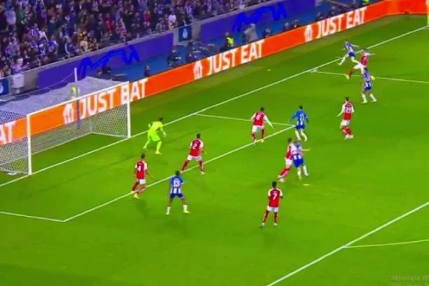 ŠTA URADI, ČOVEČE? Dobili smo NAJVEĆI PROMAŠAJ u istoriji Lige šampiona! Da li je MOGUĆE da OVO nije gol! (VIDEO)