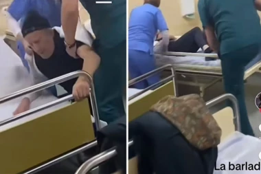 BRUKA I SRAMOTA! STRAVIČAN SNIMAK IZ HITNE POMOĆI: Zaposleni maltretiraju dedicu, medicinska sestra i nosač ga razvlačili ga i tukli! (VIDEO)