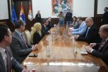 SASTANAK NA ANDRIĆEVOM VENCU - Predsednik Vučić sa predstavnicima Američko-jevrejskog komiteta za javne poslove: Potvrđeno prijateljstvo između Srba i Jevreja