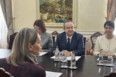 Ministar Dačić razgovarao sa otpravnicom poslova Kancelarije Ambasade Gruzije