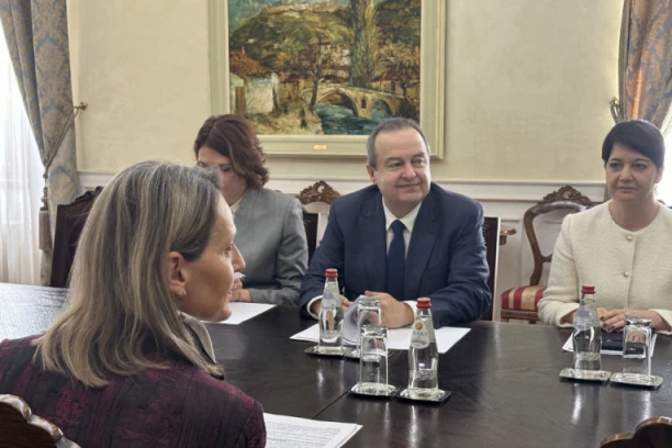 Ministar Dačić razgovarao sa otpravnicom poslova Kancelarije Ambasade Gruzije