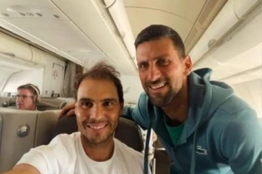 ISPLIVALO NA VIDELO! Slavni teniser OTKRIO o čemu su Nole i Rafa RAZGOVARALI u avionu!