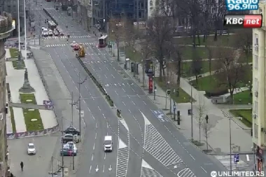 SAD JE PRAVO VREME ZA VOŽNJU U BEOGRADU! Pogledajte stanje na ulicama prvog dana vikenda! (FOTO)