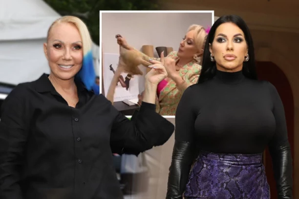 SEKA ALEKSIĆ JAVNO ISPROZIVALA LEPU BRENU! Zbog čarapa joj se ponovo SMEJU SVI: Nemojte da ovo vidi! (VIDEO)