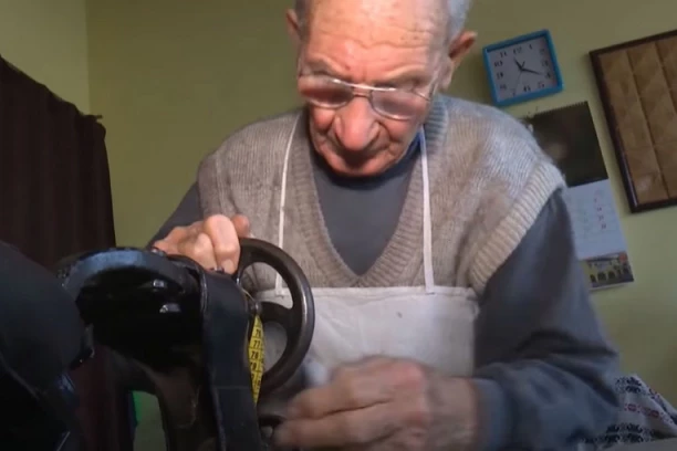 ČIKA ANDRAŠ JE NAJSTARIJI OBUĆAR U SRBIJI! Radi i u 10. deceniji, a ima SAMO JEDNU PORUKU za sve!