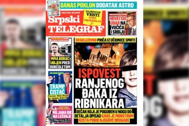 UŽAS U UČIONICI: Svedočanstvo ranjenog đaka iz "Ribnikara"  će vam slediti krv u žilama! ČITAJTE U SRPSKOM TELEGRAFU!