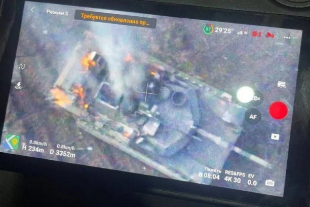 "NA KRAJU NIJE BILO TEŠKO" Ruski vojnici objasnili kako je uništen američki Abrams, korišćen dron povezan sa srpskim mitskim bićem (VIDEO)