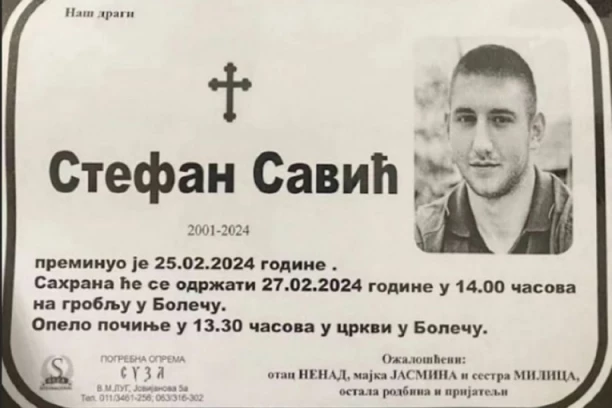 SAHRANA UBIJENOG MMA BORCA BIĆE U BOLEČU: Objavljeno tačno vreme i mesto!