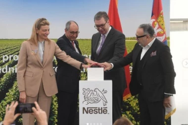 "CEO OVAJ DEO BEOGRADA I SRBIJE IZGLEDAĆE POTPUNO DRUGAČIJE U NAREDNIM GODINAMA" Predsednik Vučić o Nestle fabrici (FOTO)