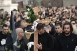 "TRAGEDIJA KOJA SE REČIMA NE MOŽE OPISATI" Potresne reči sveštenika na sahrani mladog MMA borca