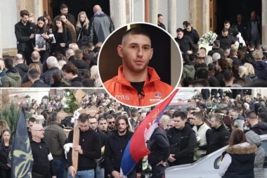 NEMA DUŠE KOJA NIJE ZAPLAKALA: MMA borac Stefan sahranjen u Boleču! (FOTO)