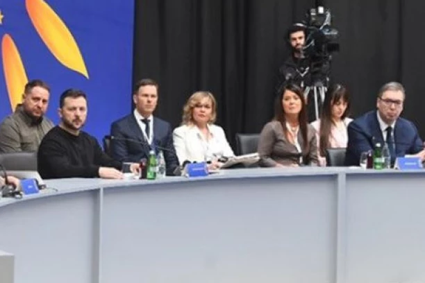 MALI SE OGLASIO IZ TIRANE: Ministar finansija sa predsednikom na Samitu Ukrajina - Jugoistočna Evropa (FOTO)