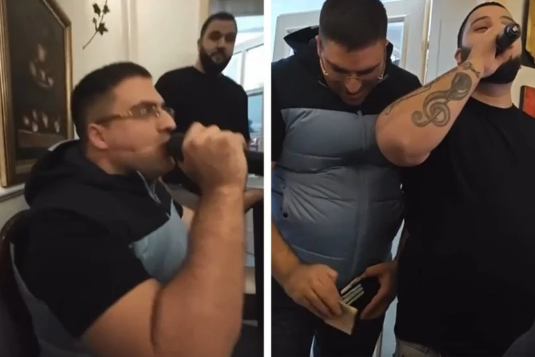 ŠUŠA MAŠE PARAMA I UZ PESMU ŠALJE JASNU PORUKU NEPRIJATELJIMA! Ovako se likvidirani Zemunac veselio i čašćavao muzičare neposredno pred smrt! (VIDEO)