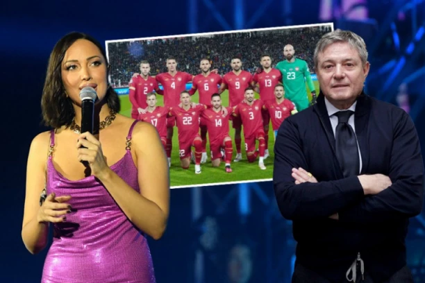 PRIJA ISPRAĆA ORLOVE U MOSKVU: Spektakl pred meč sa Rusijom, a svi BRUJE o Piksijevim rečima! (FOTO)