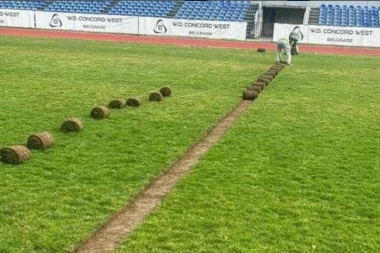 VELIKI INFRASTRUKTURNI RADOVI SU U TOKU: Jesenji vicešampion će imati sjajne uslove na stadionu - sledi borba za šampionski pehar! (FOTO GALERIJA)