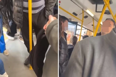 "MAZI MIĆKA NASRED AUTOBUSA!" Šok u autobusu 48, decu sklanjali od manijaka - ŠTA SE OVO DEŠAVA?! (VIDEO)