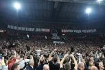 CRNO-BELA PORODICA! Fudbaleri Partizana došli da PODRŽE Obradovićev tim! (VIDEO)