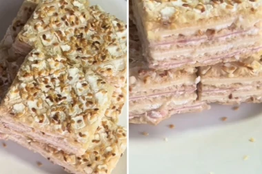 RECEPT ZA SLANU TORTU IZ STARE SVESKE: Od nekoliko sastojaka napravite LUKSUZNO predjelo! (VIDEO)
